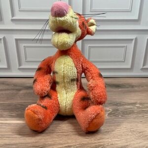 Disney GUND Tigger Plush Toy 100 Acre Collection Orange Black Stuffed Animal